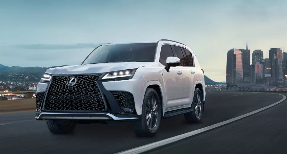 Best luxury Hybrid car in Jordan Lexus LX 700h